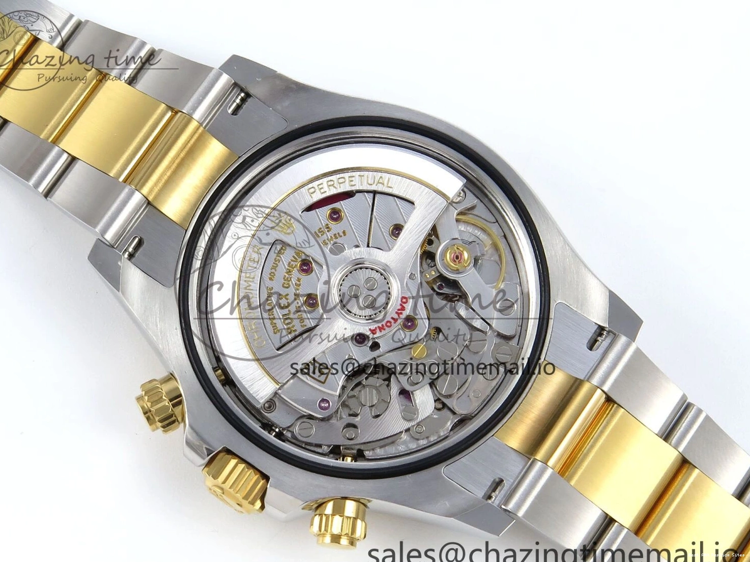 Best AAA Replica Sites Daytona SS YG 126503 on Dial FastDry Edition 736 Best Braclet YG Black 1:1 SH APSF 1228